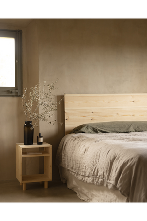 Minimalist Wooden Nightstands (2) | Decowood Hera | Oroa.com