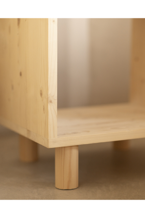 Minimalist Wooden Nightstands (2) | Decowood Hera | Oroa.com