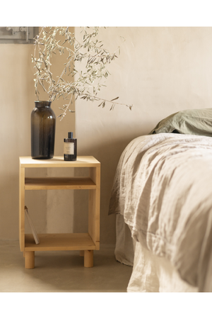 Minimalist Wooden Nightstands (2) | Decowood Hera | Oroa.com