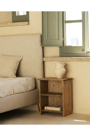 Wooden Open Compartment Nightstands (2) | Decowood Ion | Oroa.com