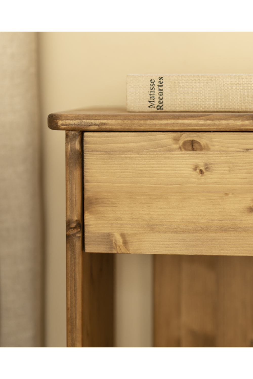 Minimalist 1-Drawer Nightstand Set (2) | Decowood Sigrid | Oroa.com