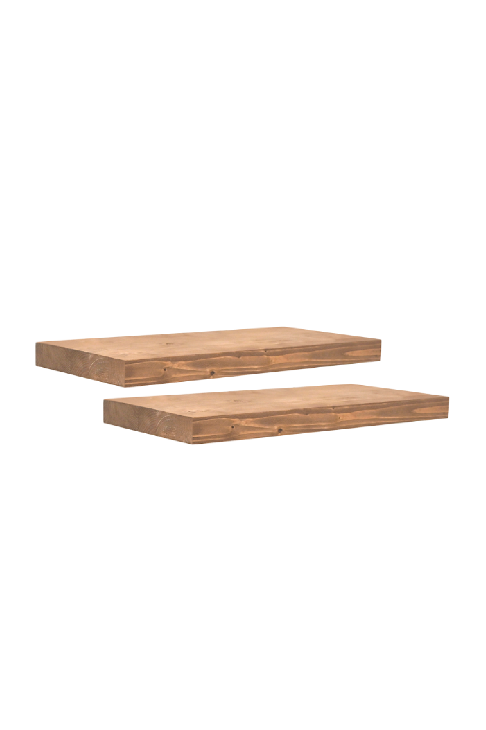 Solid Pine Floating Shelf Nightstands (2) | Decowood Hak | Oroa.com