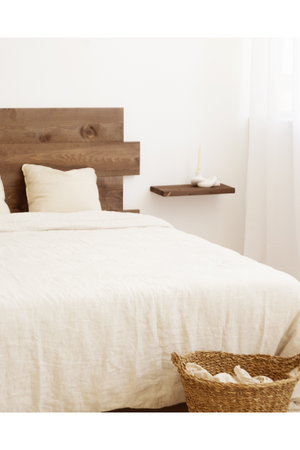 Solid Pine Floating Shelf Nightstands (2) | Decowood Hak | Oroa.com