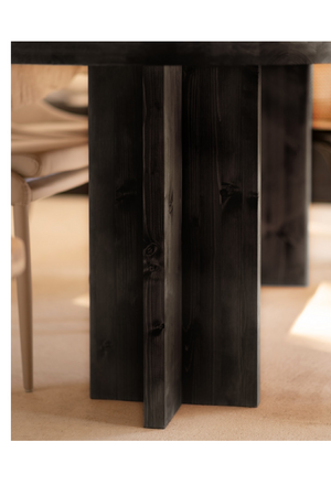 Oval Dining Table and Bench Set | Decowood Tokyo | Oroa.com