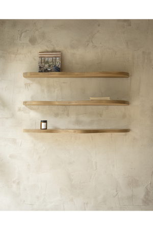 Poplar Wood Wall Shelf Set (3) | Decowood Bimba | Oroa.com