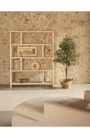 Solid Wood Bookcase | Decowood Rose | Oroa.com