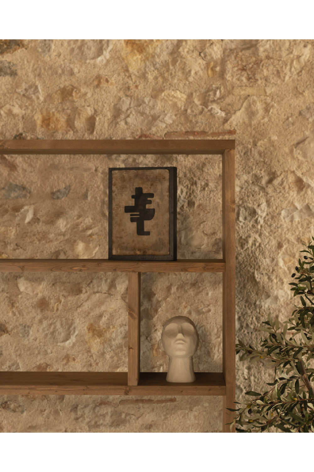 Solid Wood Bookcase | Decowood Rose | Oroa.com