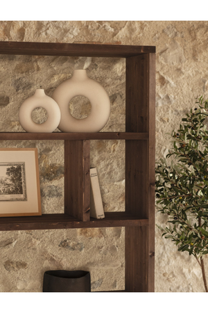 Solid Wood Bookcase | Decowood Rose | Oroa.com