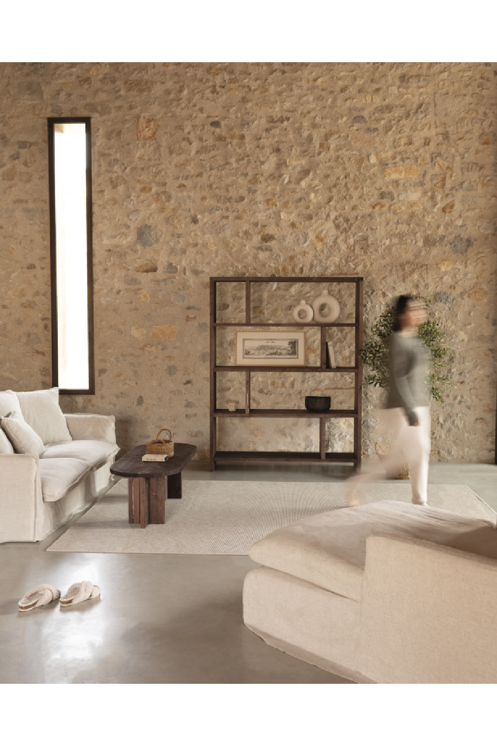 Solid Wood Bookcase | Decowood Rose | Oroa.com