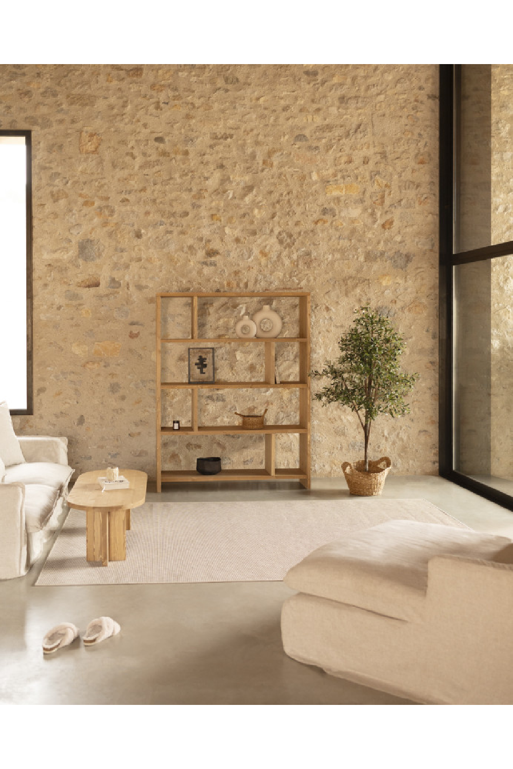 Solid Wood Bookcase | Decowood Rose | Oroa.com