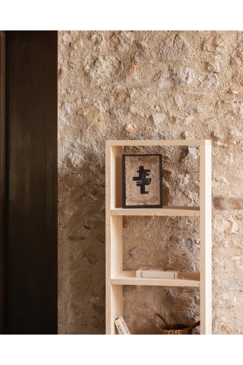 Solid Wood 4-Layer Bookcase | Decowood Rose | Oroa.com