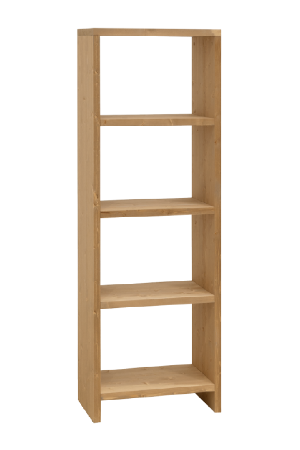 Solid Wood 4-Layer Bookcase | Decowood Rose | Oroa.com