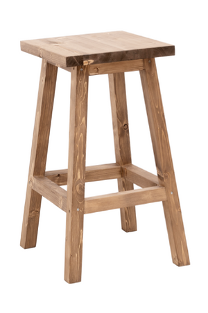 Spruce Wood Stool | Decowood Siep | Oroa.com