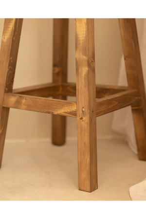 Spruce Wood Stool | Decowood Siep | Oroa.com