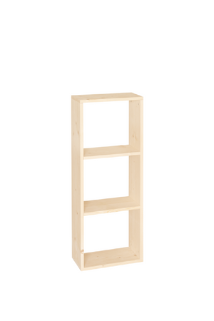 Varnished Wood Bookshelf | Decowood Saura | Oroa.com