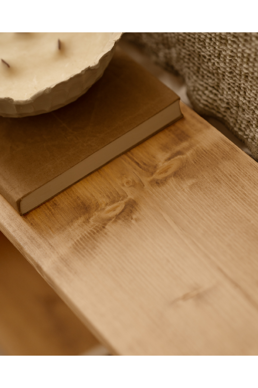 Minimalist Wooden Side Shelf | Decowood Saura | OROA.com