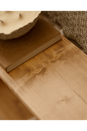 Minimalist Wooden Side Shelf | Decowood Saura | OROA.com