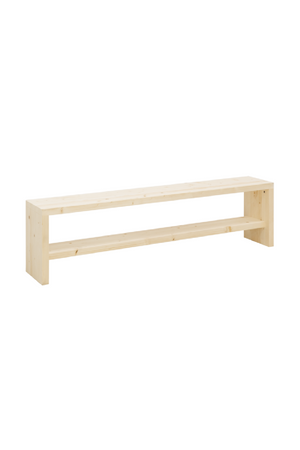 Solid Wood Shoe Bench | Decowood Telva | OROA.com