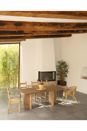 Rectangular Solid Wood Dining Table | Decowood Tena | Oroa.com