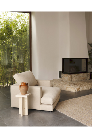 Square Solid Wood Side Table | Decowood Tena | Oroa.com