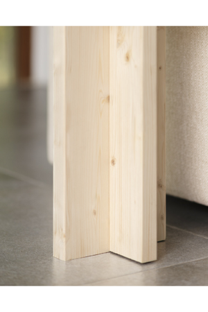 Square Solid Wood Side Table | Decowood Tena | Oroa.com