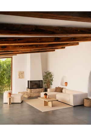 Square Solid Wood Side Table | Decowood Tena | Oroa.com