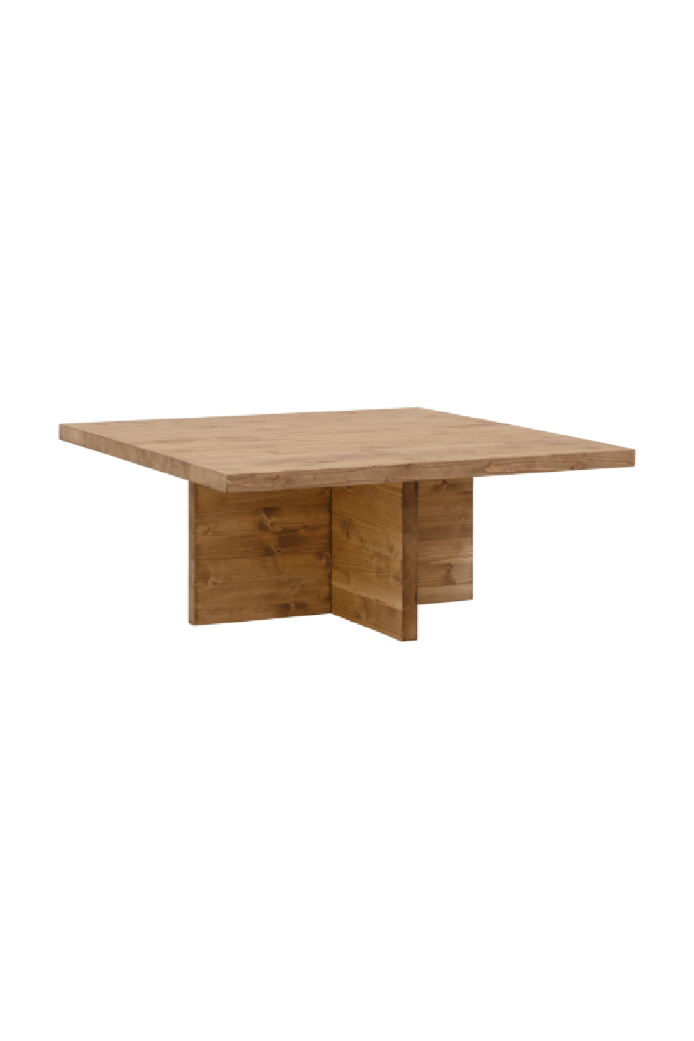 Square Solid Wood Coffee Table | Decowood Tena | Oroa.com