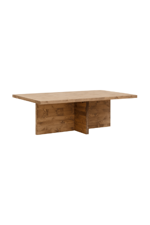 Rectangular Solid Wood Coffee Table | Decowood Tena | Oroa.com