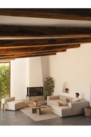 Rectangular Solid Wood Coffee Table | Decowood Tena | Oroa.com