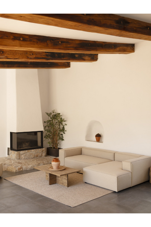 Rectangular Solid Wood Coffee Table | Decowood Tena | Oroa.com