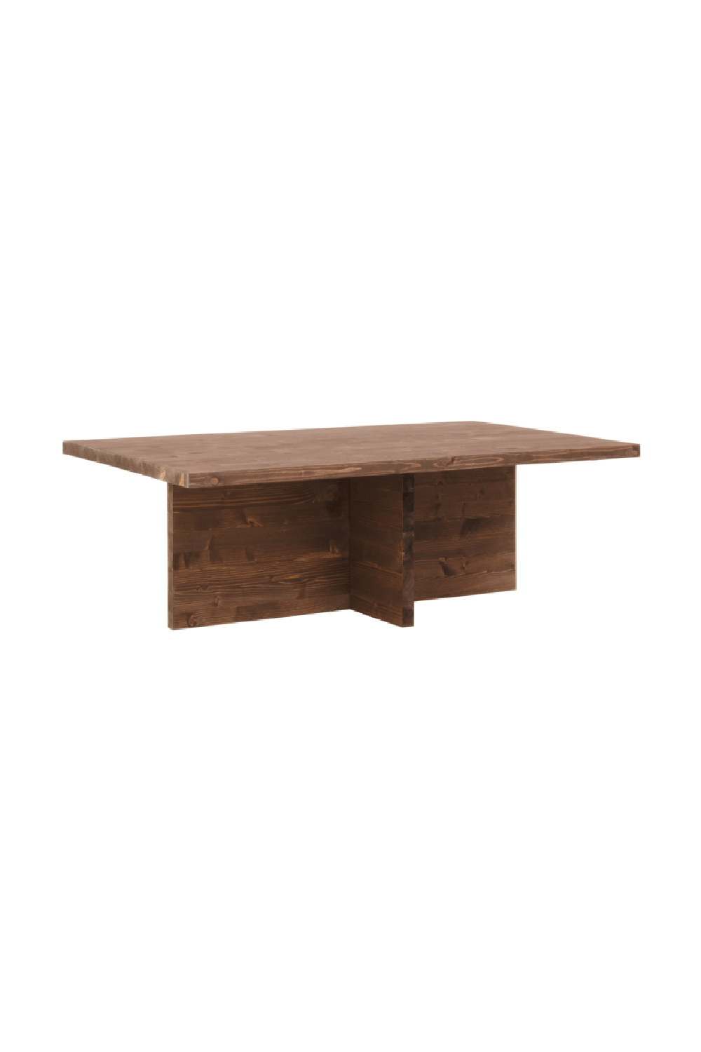 Rectangular Solid Wood Coffee Table | Decowood Tena | Oroa.com