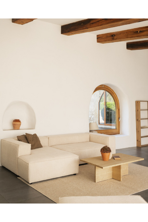 Rectangular Solid Wood Coffee Table | Decowood Tena | Oroa.com