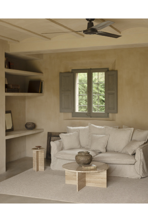 Round Marble Coffee Table | Decowood Tuscany | Oroa.com