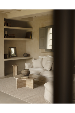 Round Marble Coffee Table | Decowood Tuscany | Oroa.com