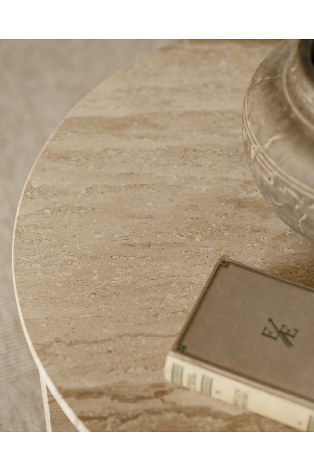 Round Marble Coffee Table | Decowood Tuscany | Oroa.com