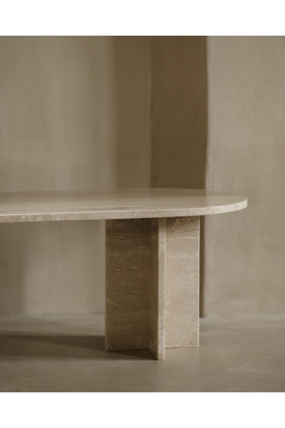 Oval Marble Coffee Table | Decowood Tuscany | Oroa.com