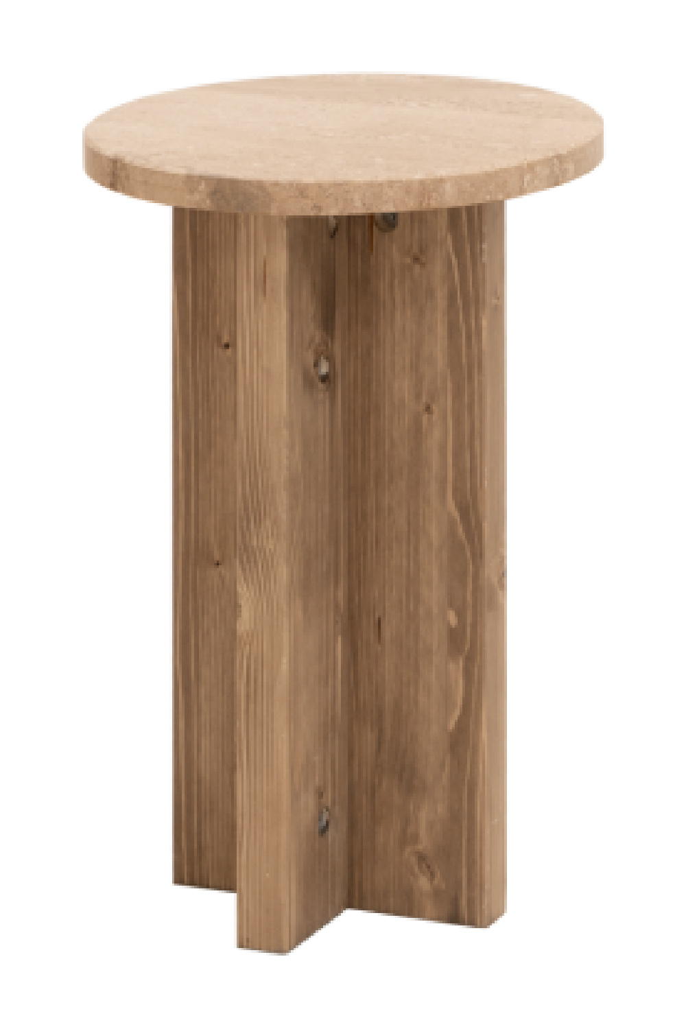 Round Marble Side Table | Decowood Tuscany | Oroa.com