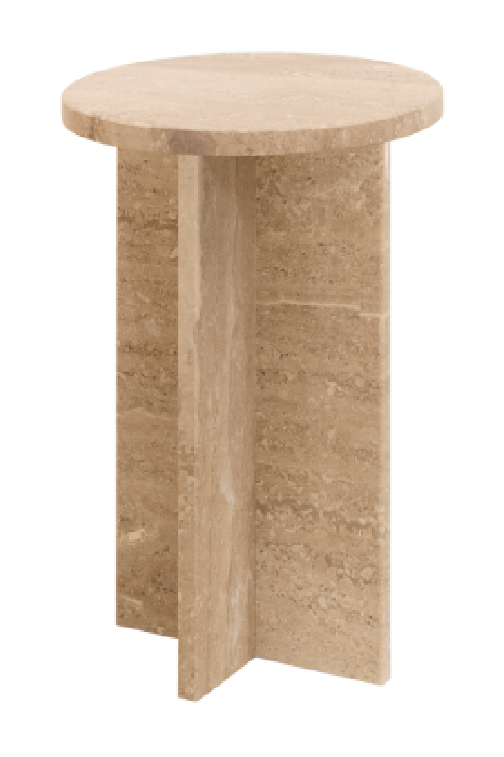 Round Marble Side Table | Decowood Tuscany | Oroa.com