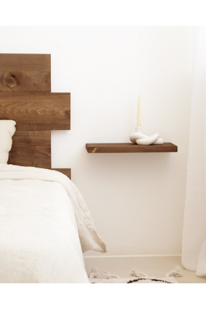 Solid Pine Floating Shelf Nightstand | Decowood Hak | Oroa.com