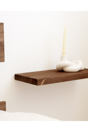 Solid Pine Floating Shelf Nightstand | Decowood Hak | Oroa.com