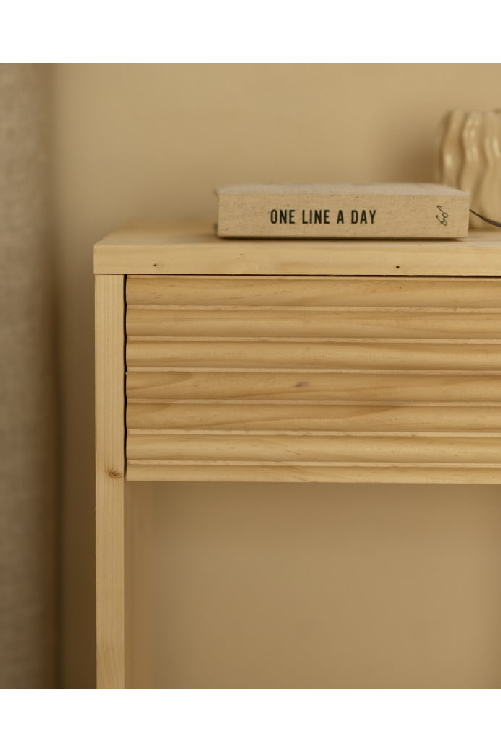 Fluted Drawer Nightstand | Decowood Ubud | OROA.com