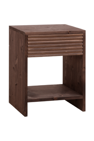 Fluted Drawer Nightstand | Decowood Ubud | OROA.com