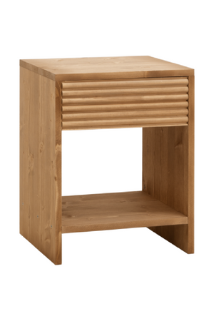 Fluted Drawer Nightstand | Decowood Ubud | OROA.com