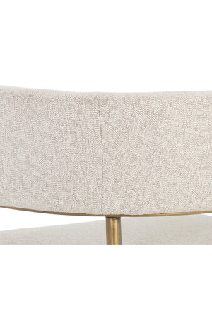 Modern European furniture - Antique Brass Legs Lounge Chair - www.oroa.com