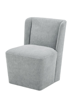 Modern European furniture - Upholstered Rolling Dining Chair - www.oroa.com