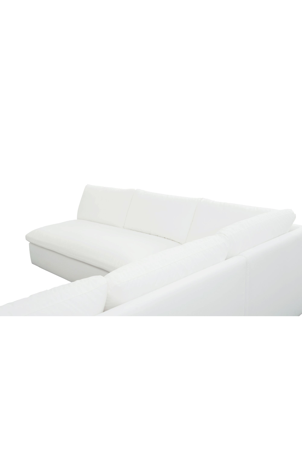 3-Piece White Outdoor Modular Sofa | Novi Living Miles | Oroa.com