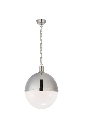 White Glass Ball Pendant Lamp | Andrew Martin Hicks | Oroa.com