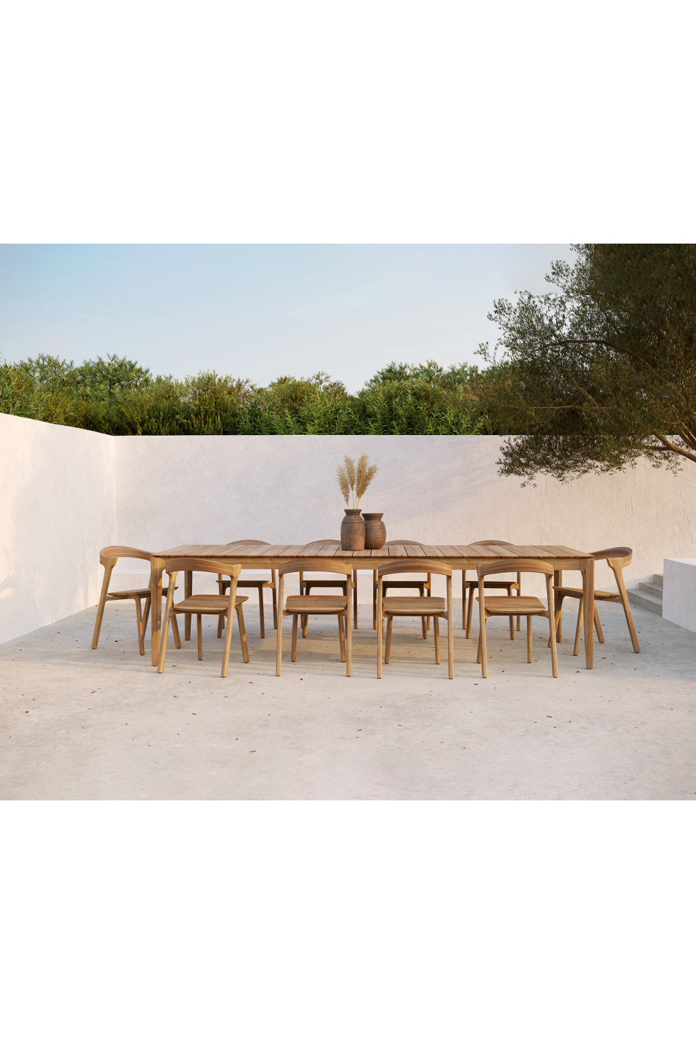 Teak Outdoor Dining Chair | Ethnicraft Bok | Oroa.com