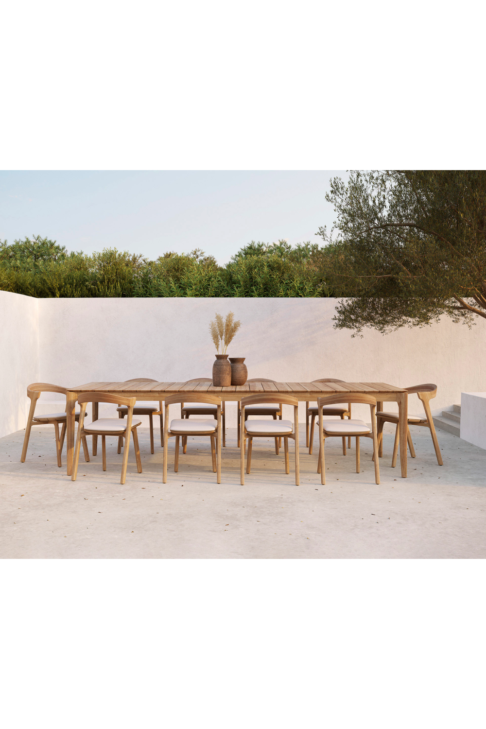 Teak Outdoor Dining Chair | Ethnicraft Bok | Oroa.com