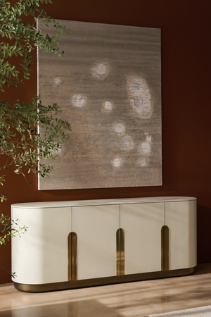 Bronze Hardware 4-Door Sideboard | Caracole Tangier | Oroa.com